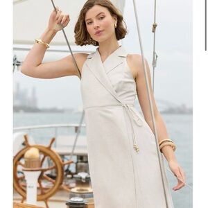 Staple Cream Halter Midi Dress